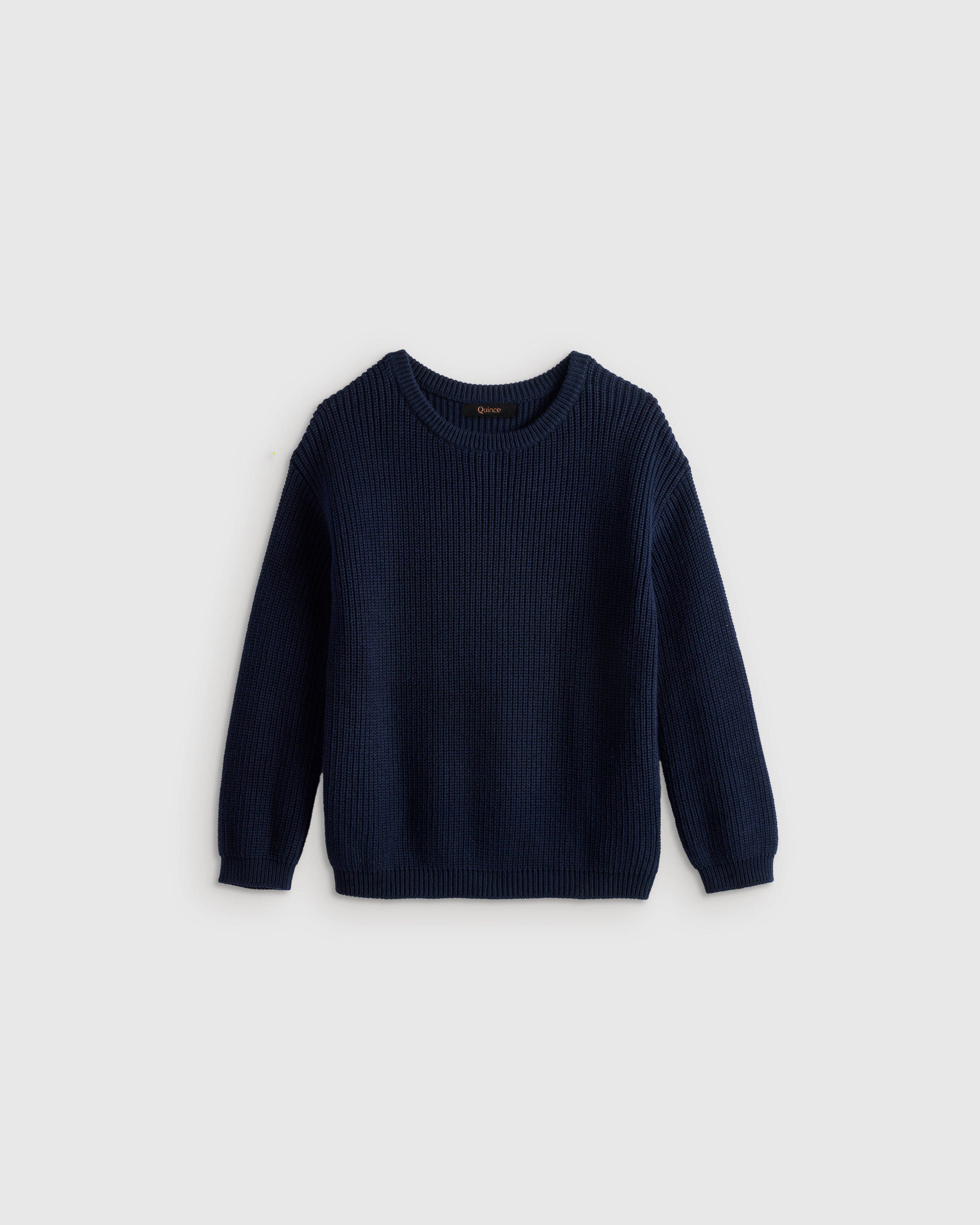 100% Organic Cotton Fisherman Tunic Sweater