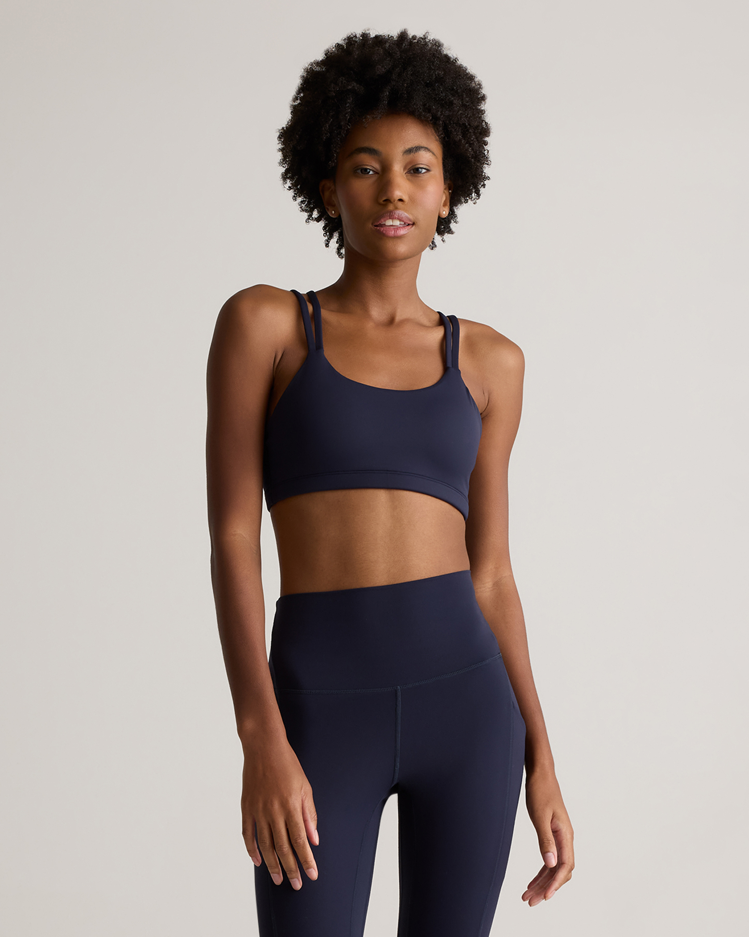 Ultra-Form Scoop Neck Strappy Bra