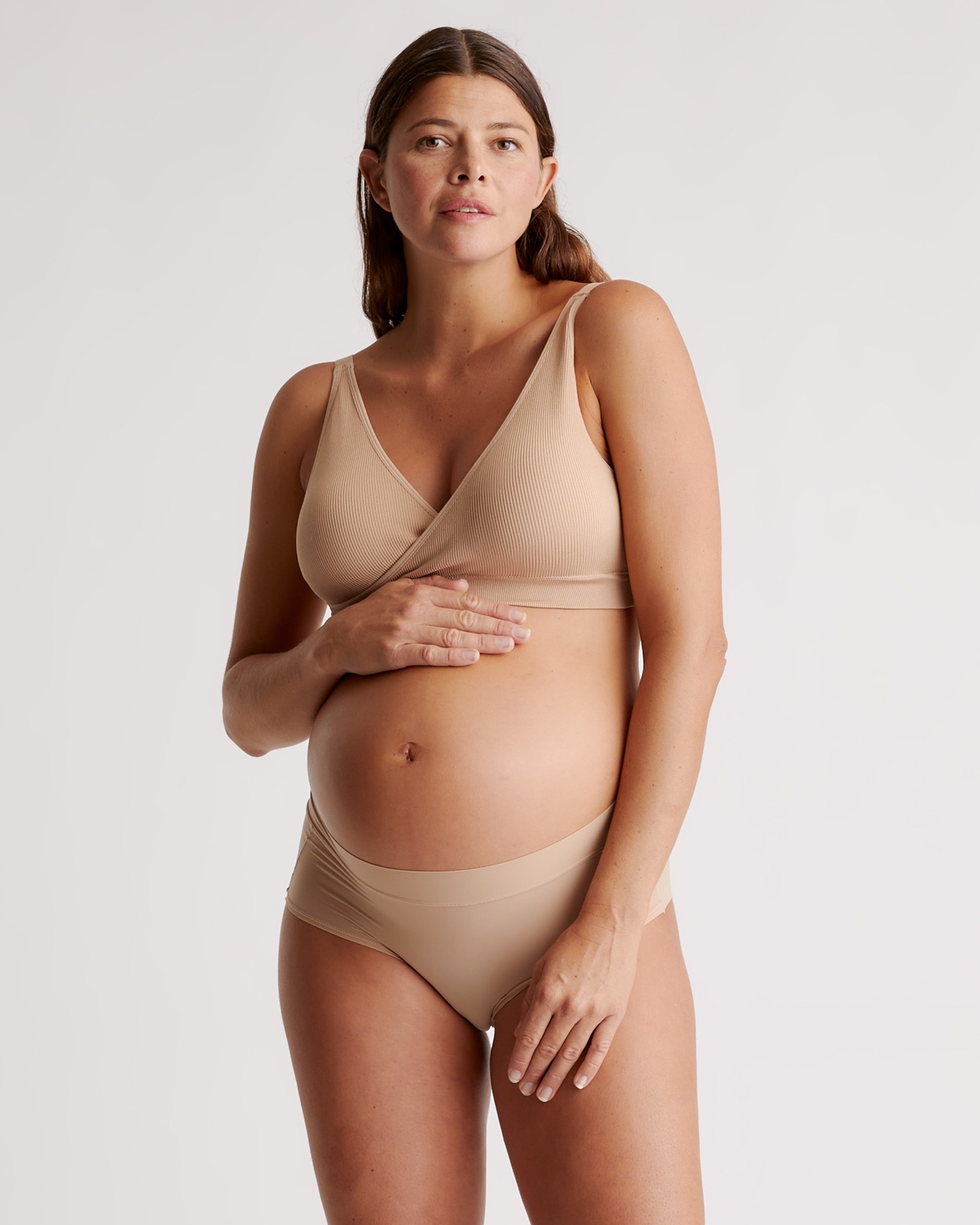 Seamless Crossover Nursing & Lounge Bra (2-pack)