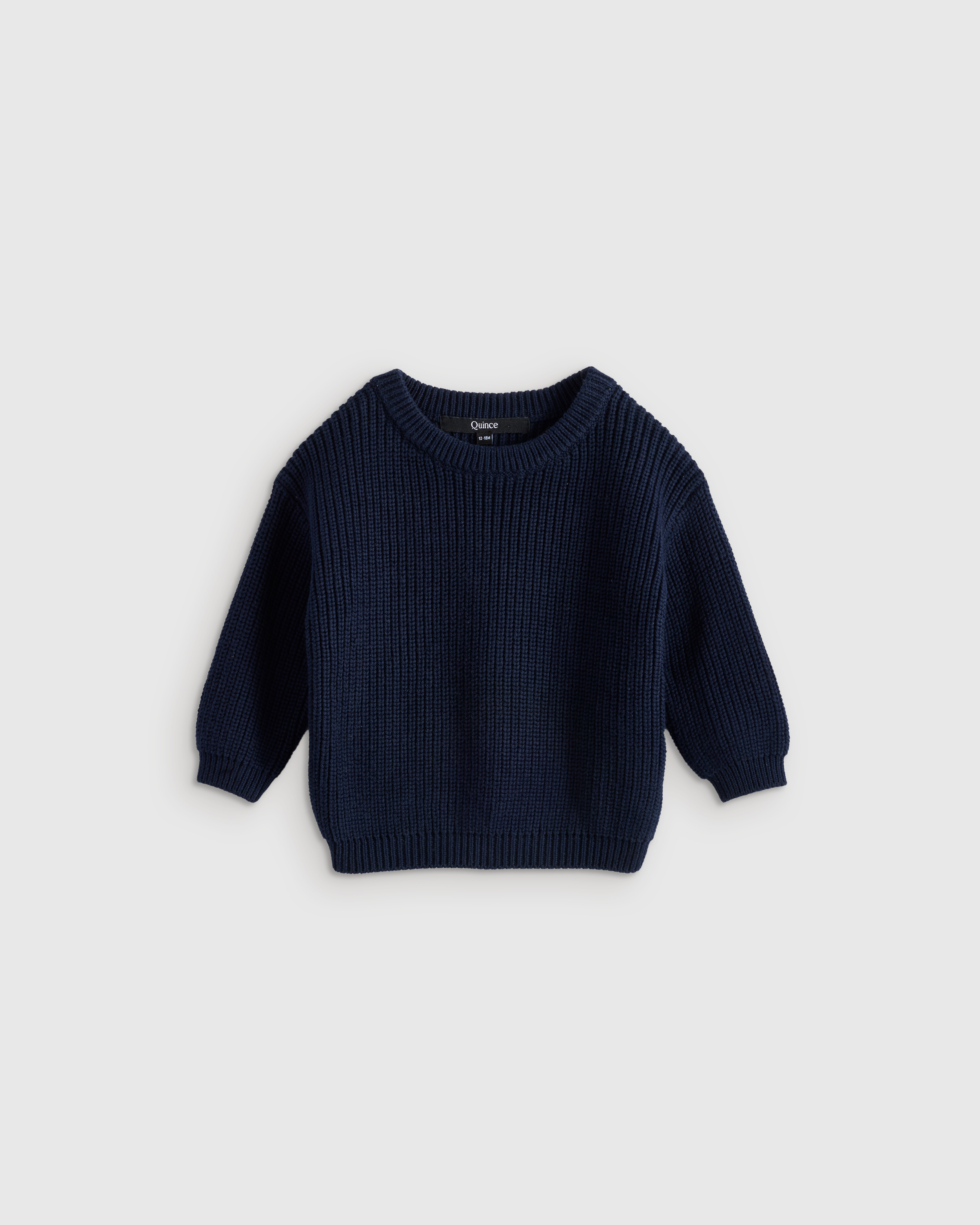 100% Organic Cotton Fisherman Tunic Sweater