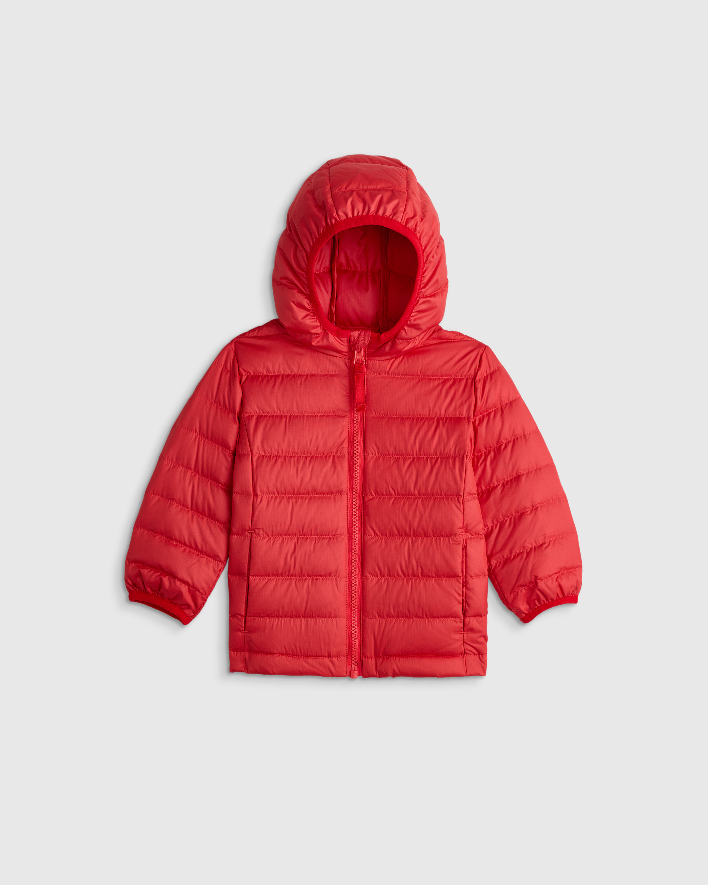Lightweight Down Hooded Puffer Jacket