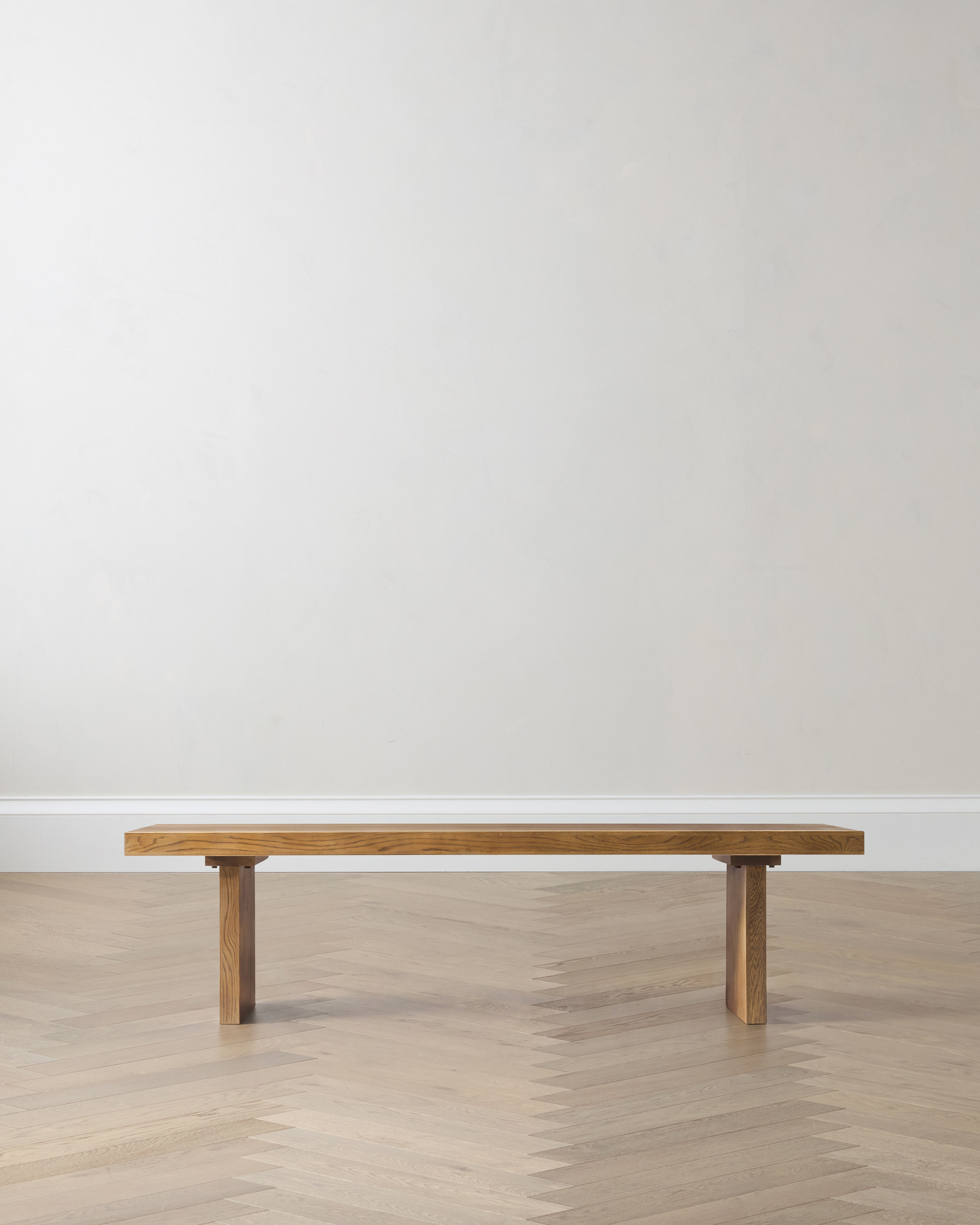 Solid Wood Plank Dining Bench
