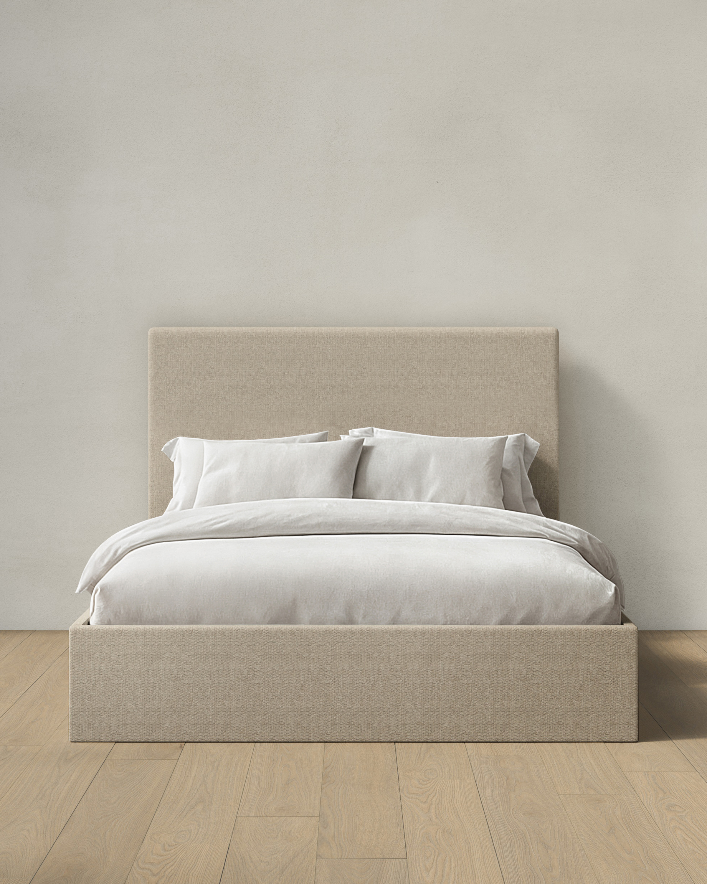 100% Linen Square Bed