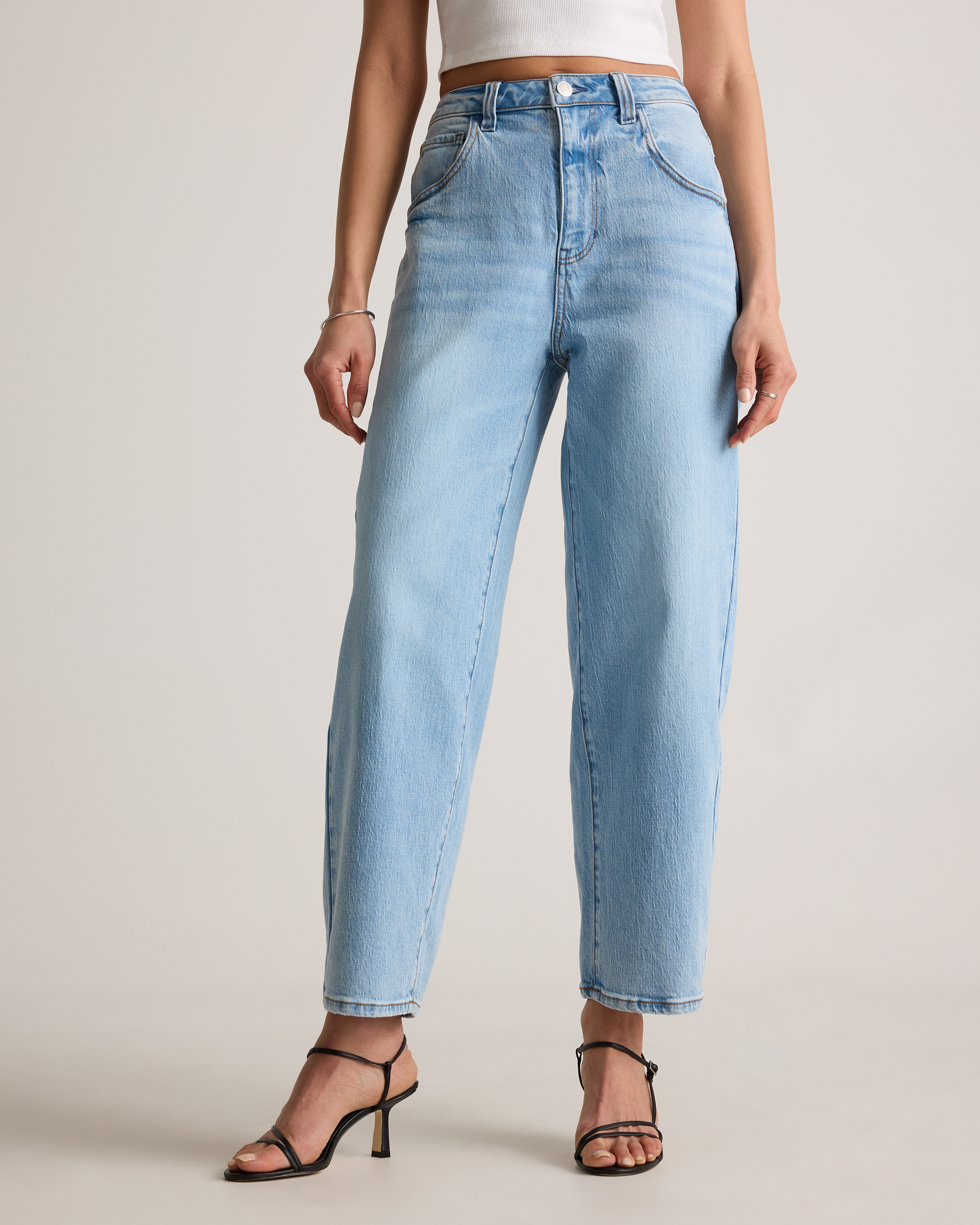 Bella Stretch Barrel Jeans