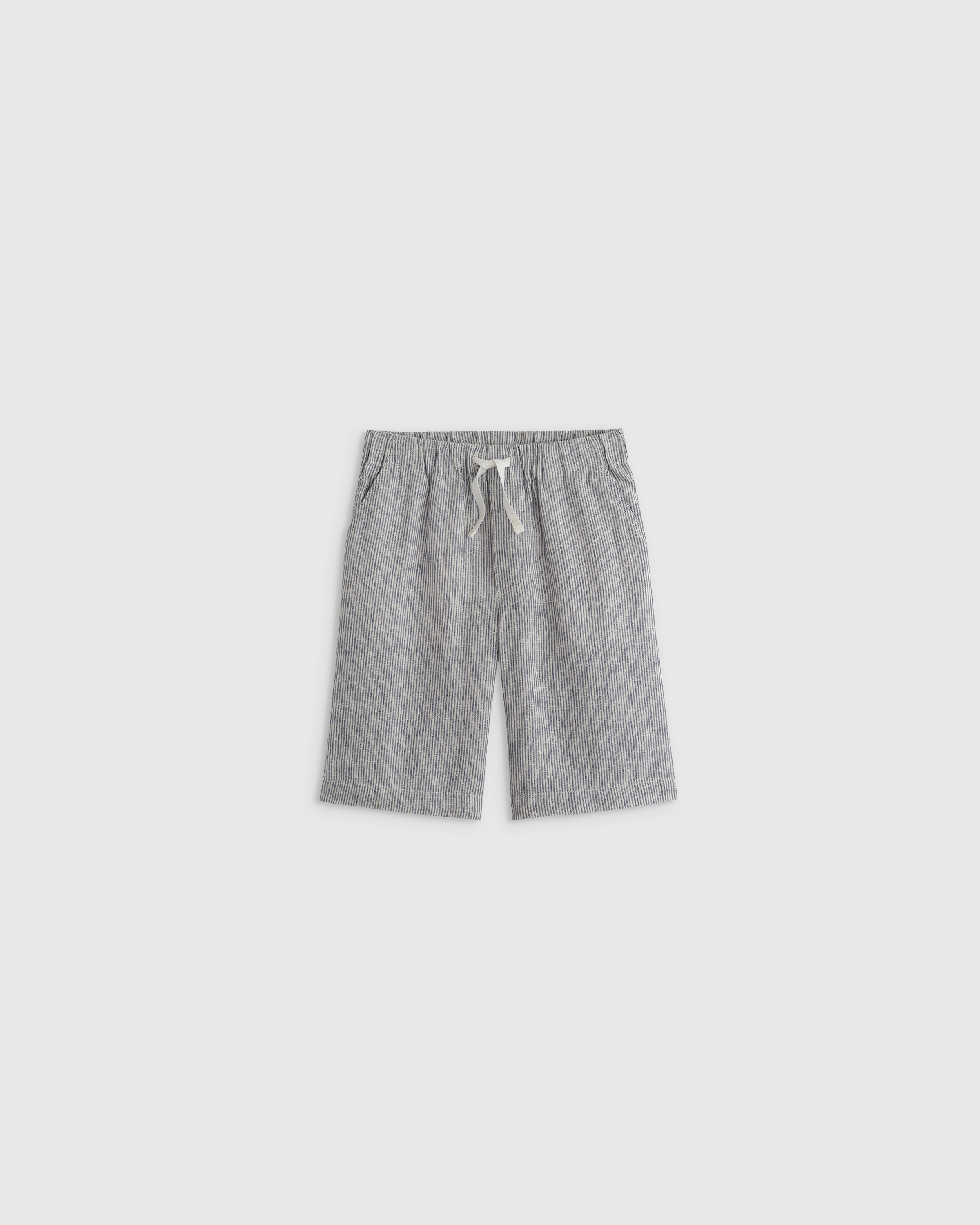 100% European Linen Pull-On Shorts