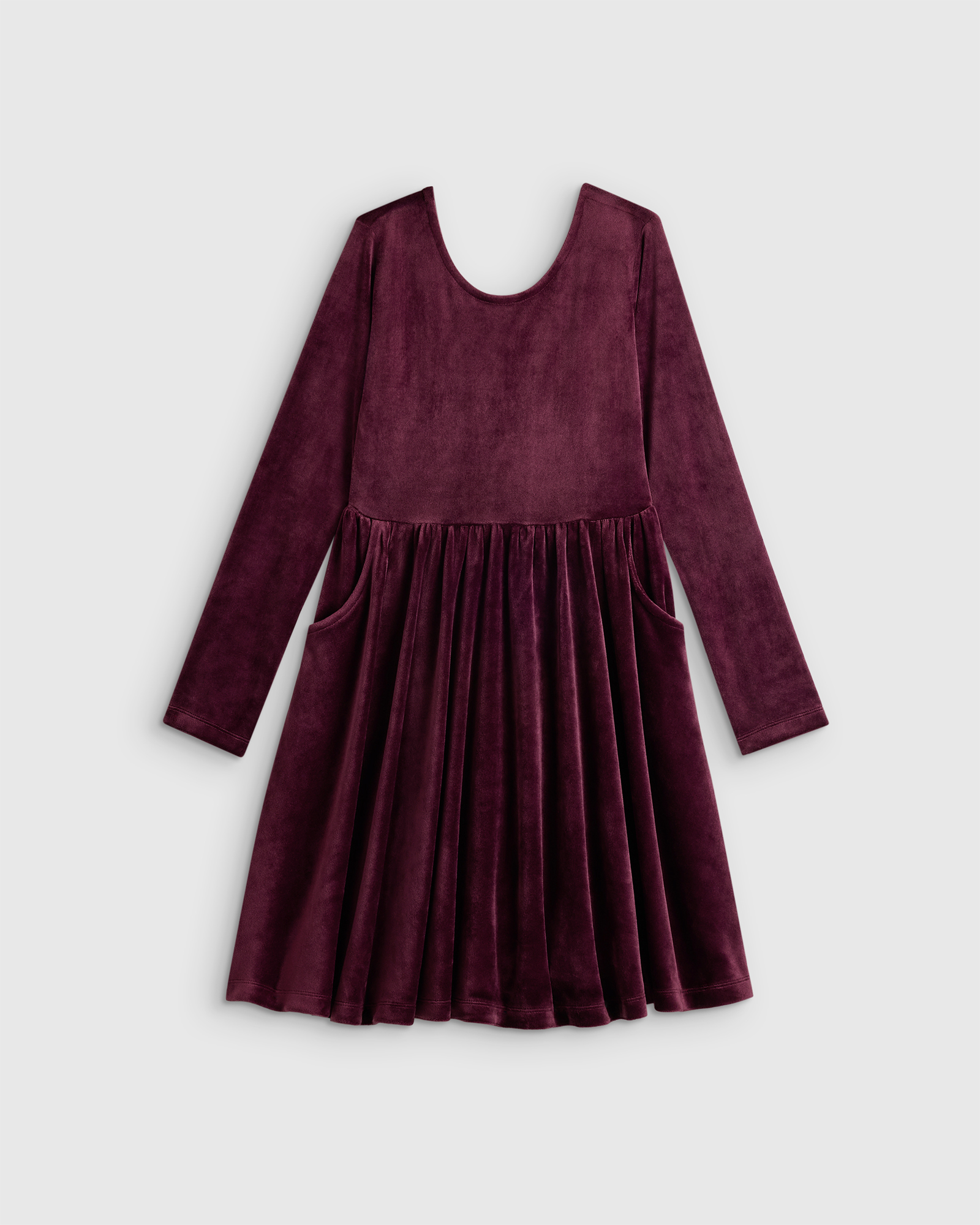 Velour Skater Dress