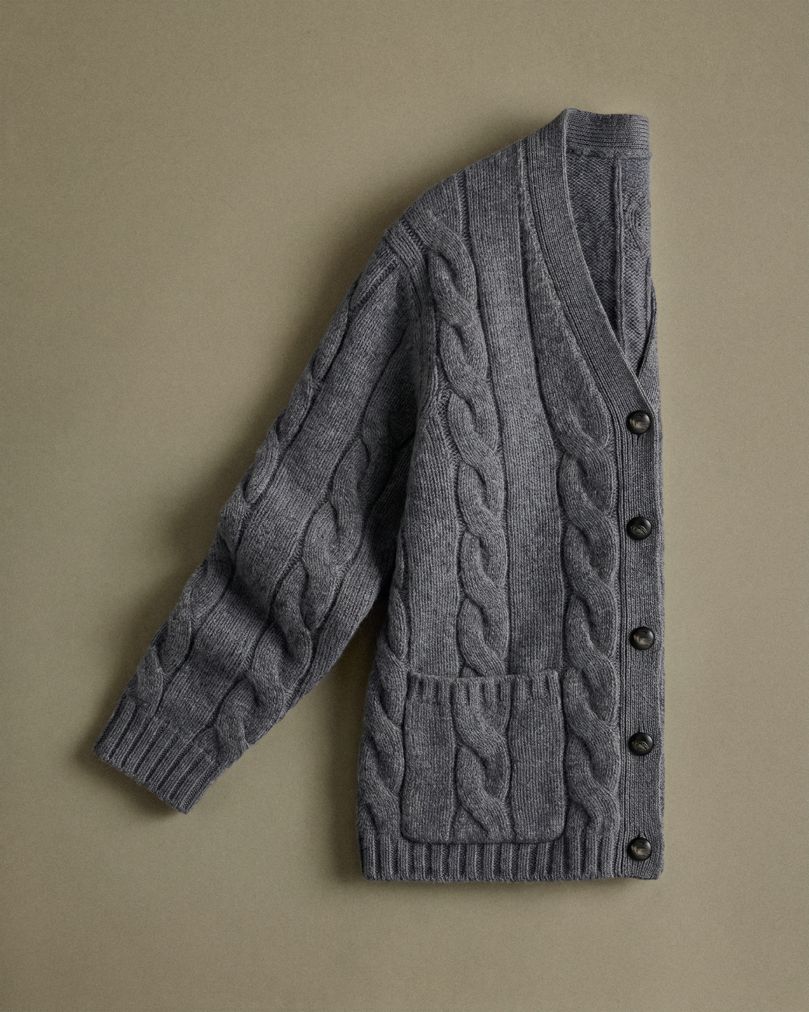 Luxe Baby Cashmere Cable Cardigan