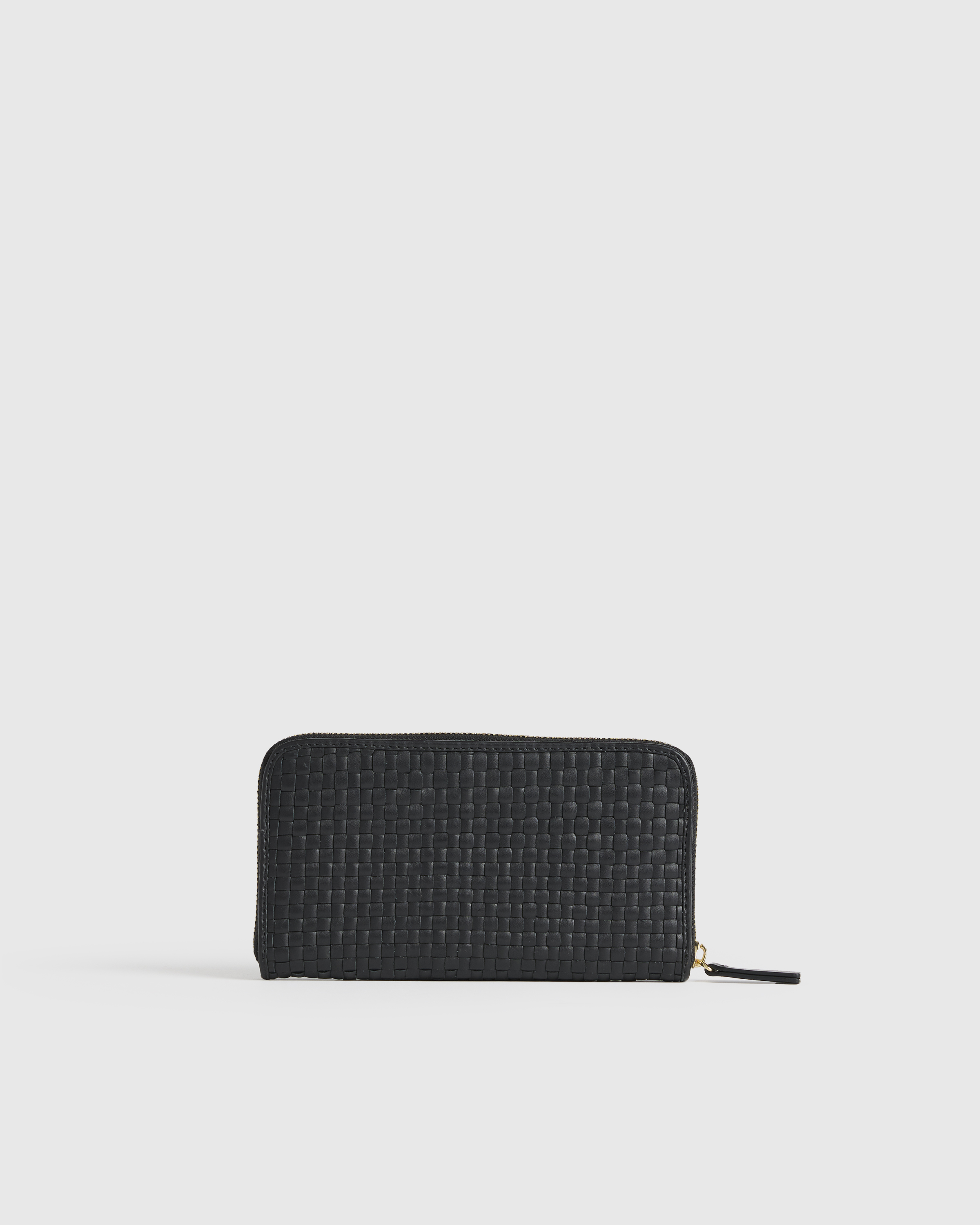 Italian Leather Handwoven Continental Wallet