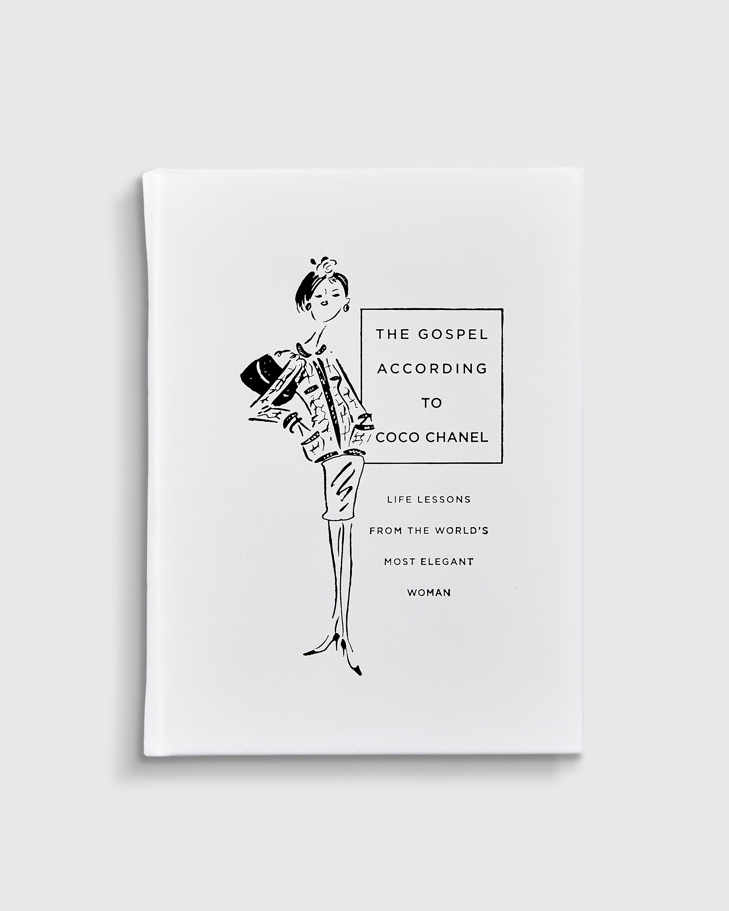 The Gospel According to Coco Chanel Leather Bound Book
