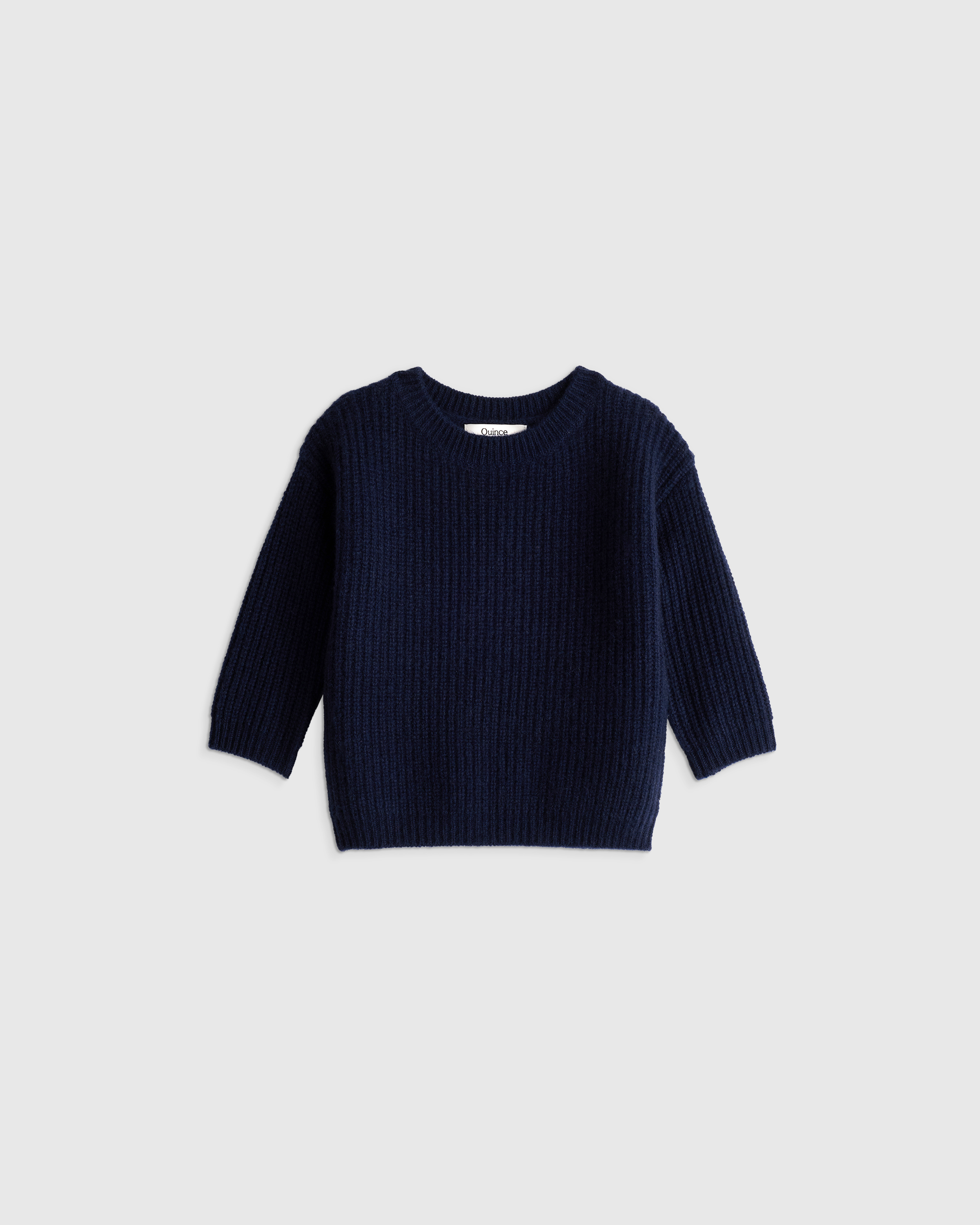 Washable Cashmere Fisherman Tunic Sweater