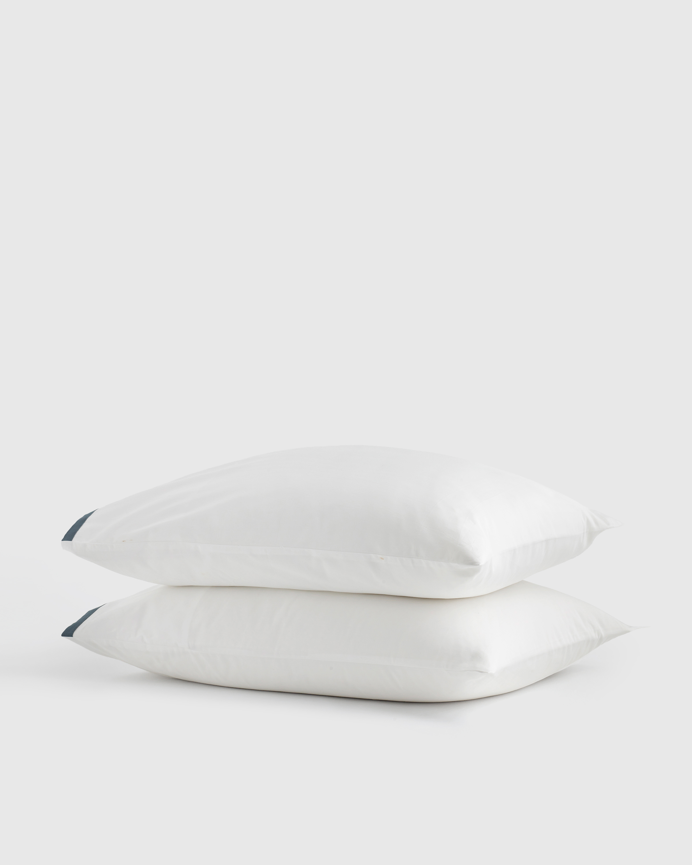 Luxury Organic Sateen Border Pillowcase Set