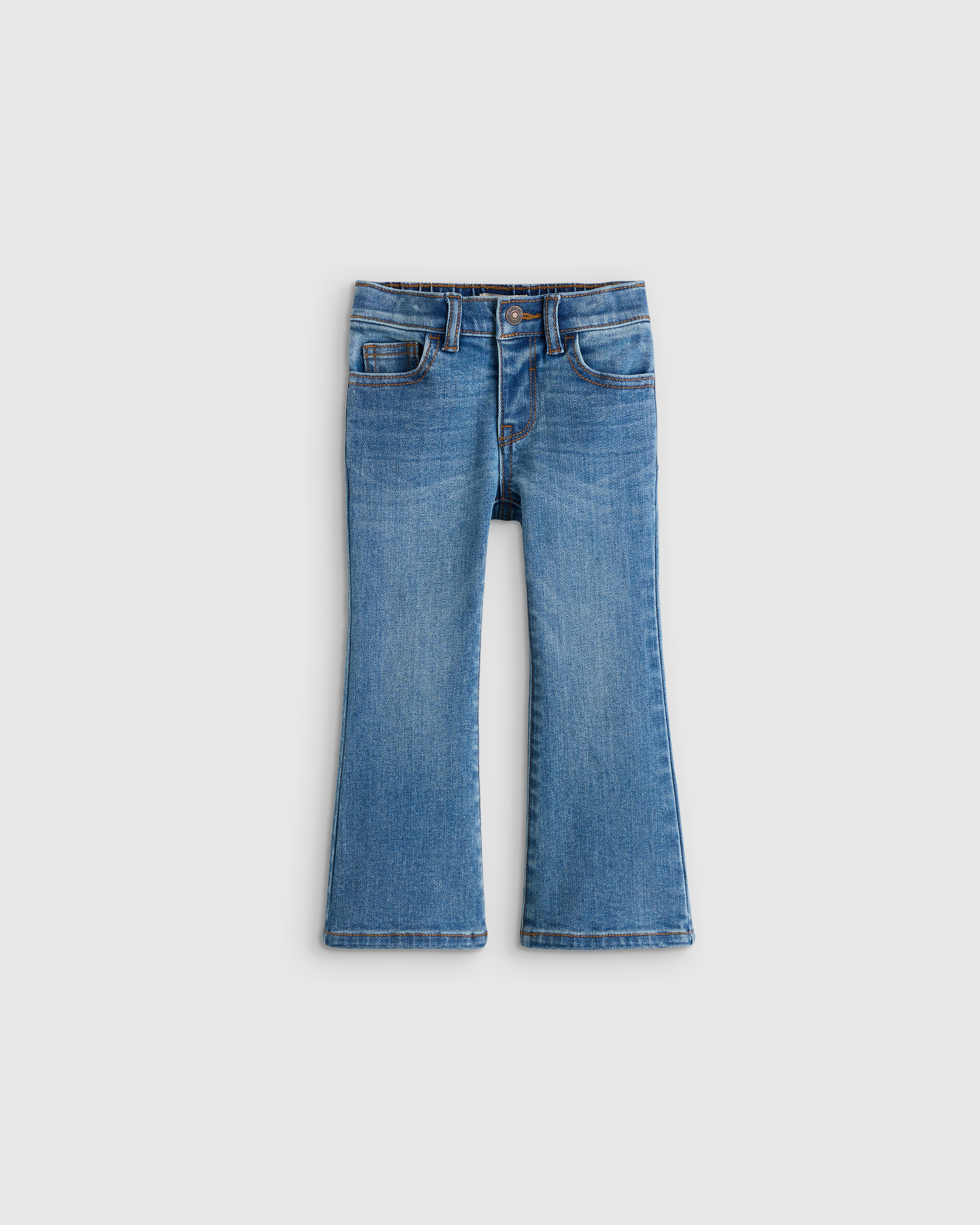 Girls Stretch Flare Jeans
