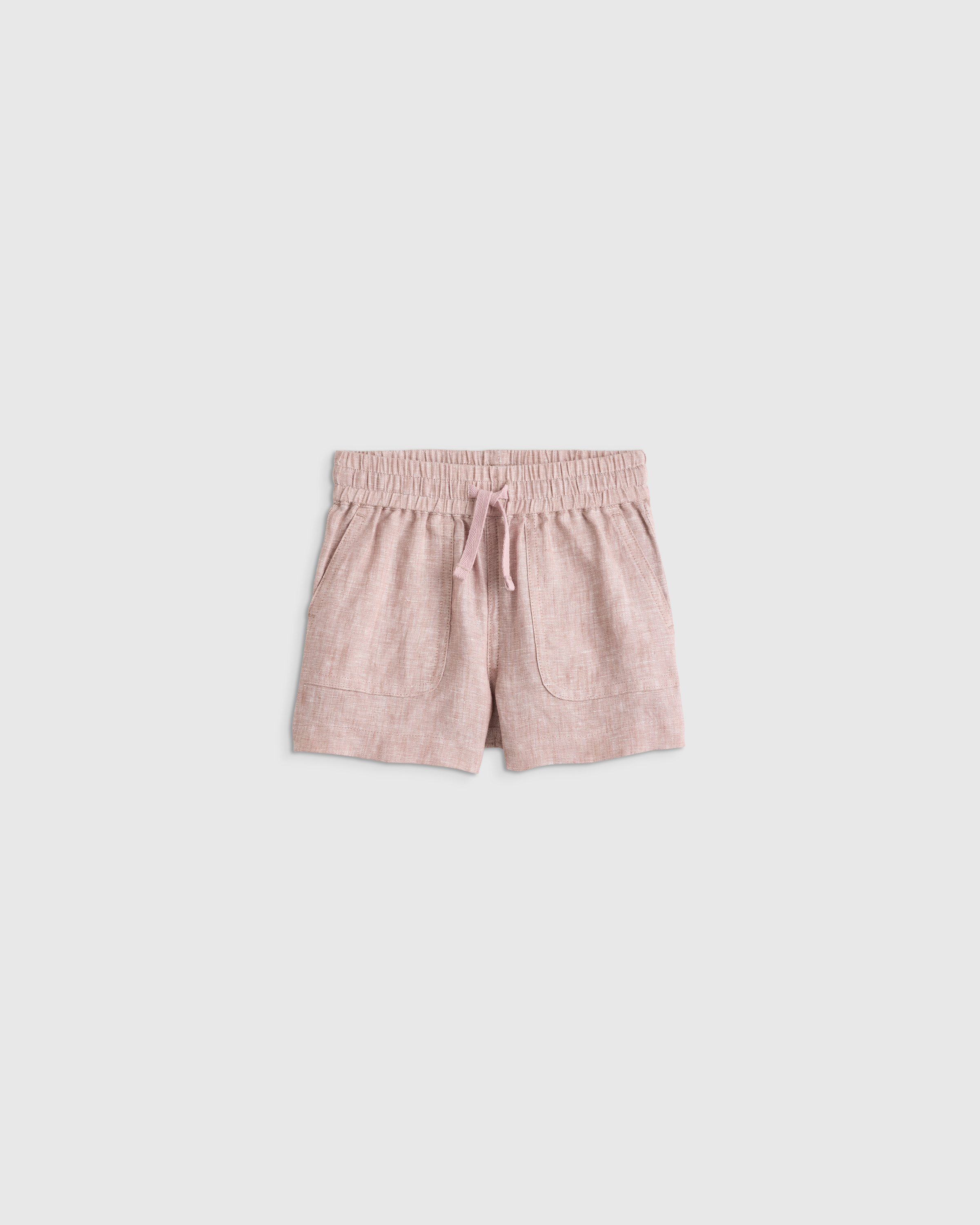 100% European Linen Drawstring Shorts