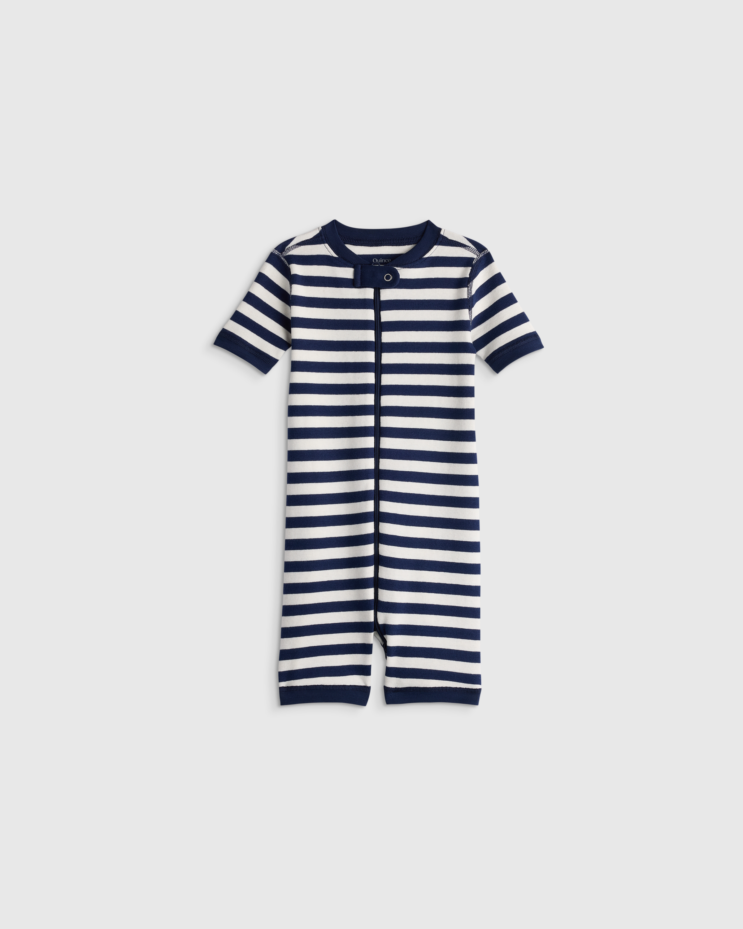 100% Organic Cotton Shortie Onesie Pajama